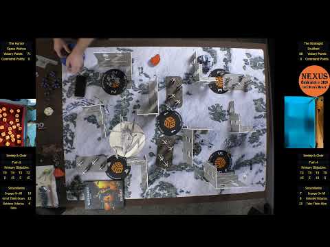 The Hunter's Space Wolves vs The Strategist's Drukhari Late Night 6-4-21