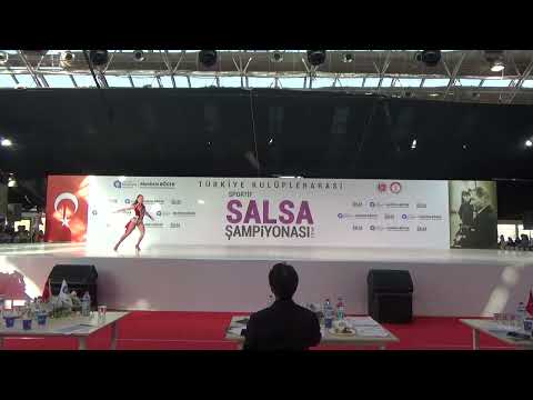 2021-2022 TDSF SPORTİF SALSA 1.ETAP ANTALYA-SOLO KADIN YILDIZ-GENÇ A FİNAL: DİLAY ÇETİN
