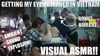 Eye Cleaning by Girl in Vietnam   Visual ASMR