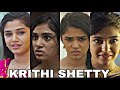 Krithi Shetty Vertical Face Card Expression Biography Krithishetty