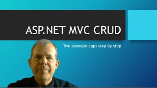 ASP.NET MVC CRUD Example 03 Controller model and views video