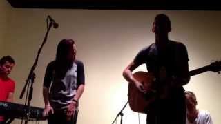 Scars On 45 - I Don't Wanna Break acoustic *new song* (Southbury CT 8/1/14)