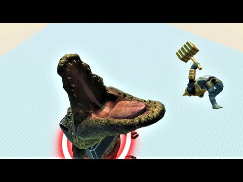 FEEDING THE PURUSSAURUS WITH UNITS animal revolt battle simulator