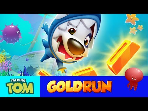 🦈 Shark Hank’s Underwater Adventure – Talking Tom Gold Run NEW UPDATE (Gameplay)