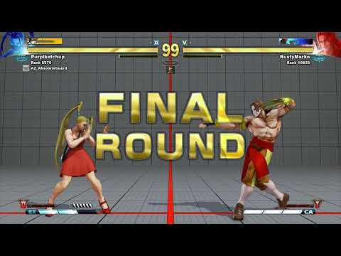 SFV~  Ibuki (PurplKetchup) vs. Vega (RustyMarko) HD  19