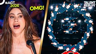 Sofia Vergara Shocked By This Mind-Blowing Group Dance | Come Here AGT 2026 [4K]
