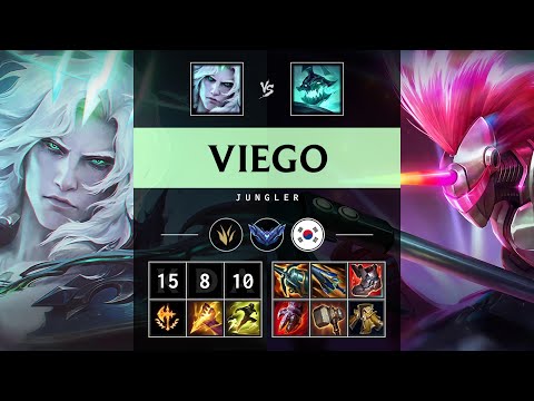 Viego Jungle vs Hecarim - KR Diamond Patch 25.16