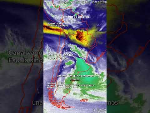 🇦🇷 100 Tornados en un día sólo en la Provincia de Buenos Aires. #tornado #argentina