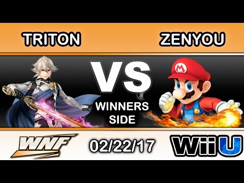 WNF 1.2 - Triton (Corrin) Vs. eM | Zenyou (Mario) Winners Side - Smash Wii U