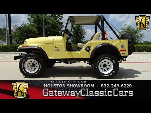 1973 Jeep CJ5 (CC-1092401) for sale in Houston, Texas