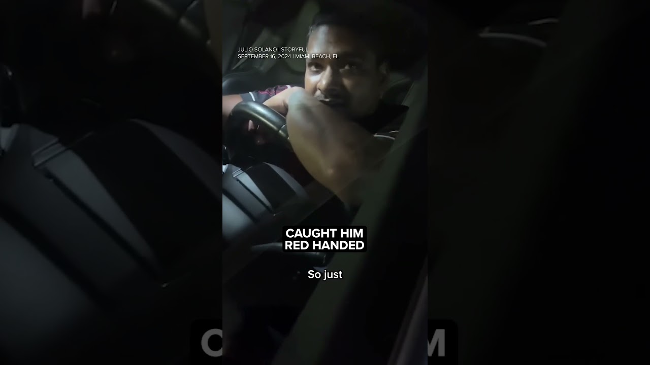 Car thief broke in -- but couldn't figure out how to get back out