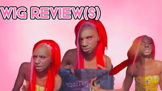 Red /Pink Wig Review