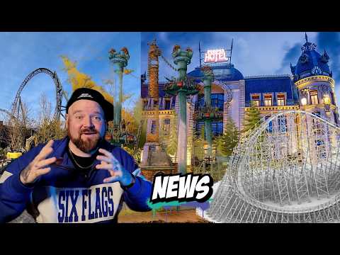 Theme park seized! - New roller coasters and exciting attractions coming soon - NEWS