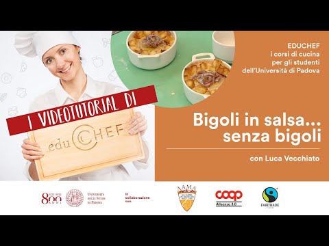 Come preparare i bigoli in salsa senza bigoli, con Luca Vecchiato | EduChef
