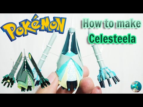 Pokemon Clay Art Tutorial - Ultra Beast Celesteela