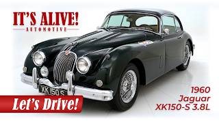 1960 Jaguar XK150-S 3.8 FHC 5-Speed Highlight Video