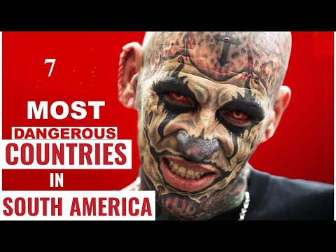 7 Most Dangerous Countries in South America |travelvideo |travel