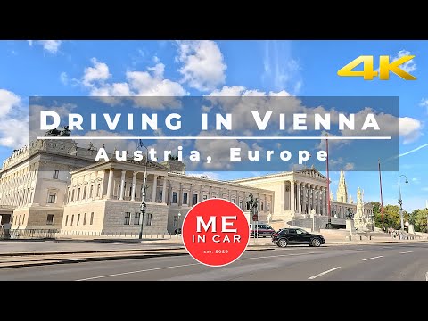Driving in Vienna 🇦🇹 Austria 🛞 4K 🎦