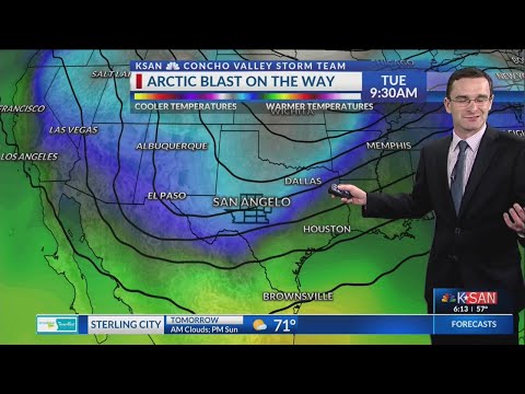 KSAN 6pm Weather - Wednesday January 16, 2019