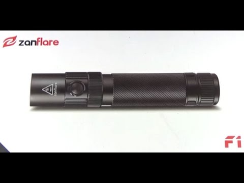 Zanflare F1, 1240LM, USB Rechargeable Light ($33) Video