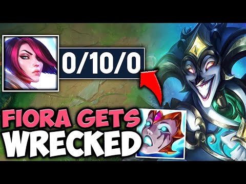 I Made Fiora QUIT League of Legends after this game... (SHACO TOP GAP)