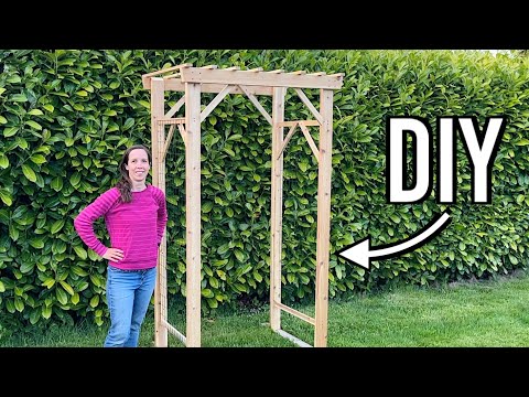 Garden Arbor Build - DIY
