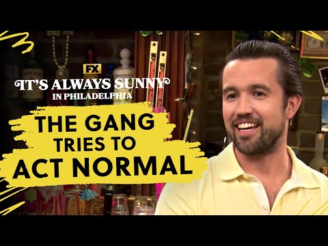 The Gang Tries to Act Normal | It's Always Sunny in Philadelphia | FX