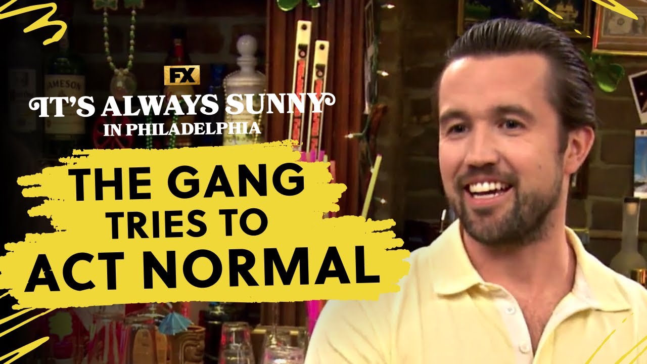 The Gang Tries to Act Normal | It's Always Sunny in Philadelphia | FX