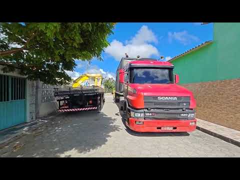 Deu BO nessa entrega de casa conteiner em Conceição da Barra Norte do Espírito Santo 