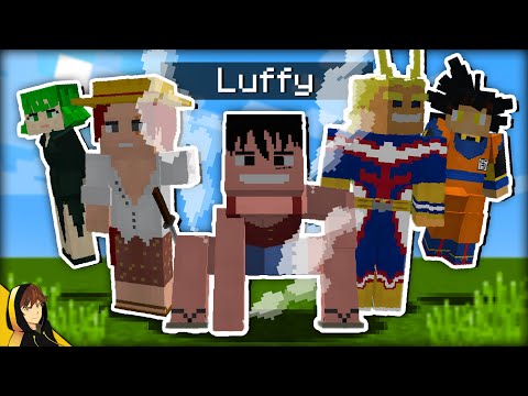 Unbelievable: Fisk Superheroes Mod with ANIME POWERS in Minecraft!