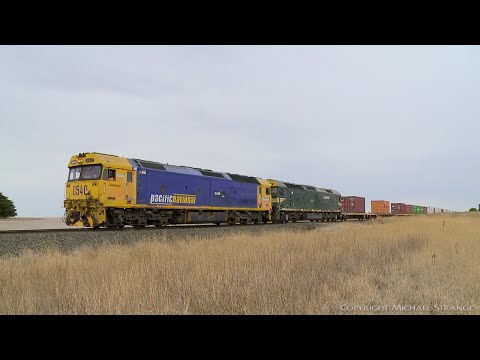 7902V Pacific National "Fruit Flyer" Nears Wingeel Loop (8/3/2019) - PoathTV Australian Trains