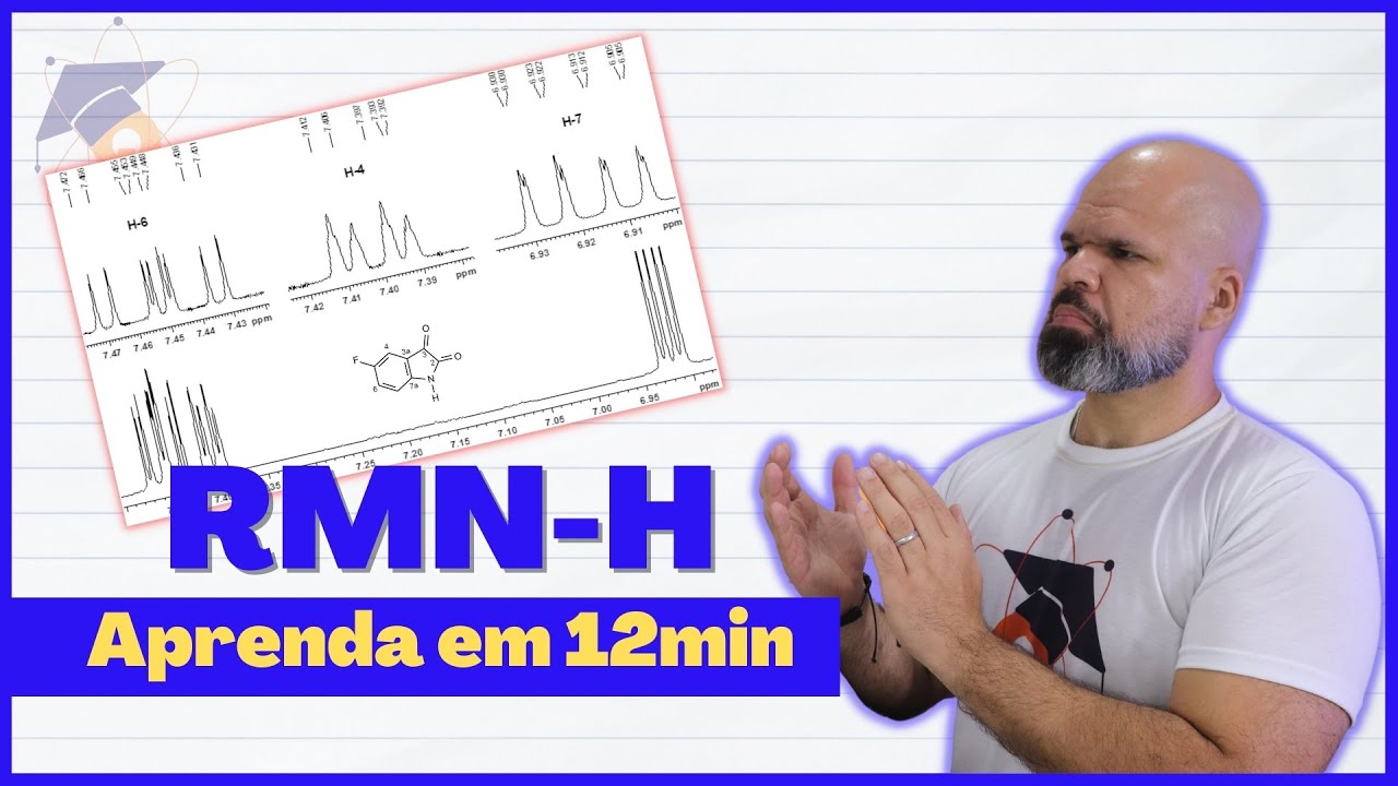 Ressonância Magnética Nuclear (RMN)| Como diferenciar isômeros aromáticos em 12 m #comunidadequimica