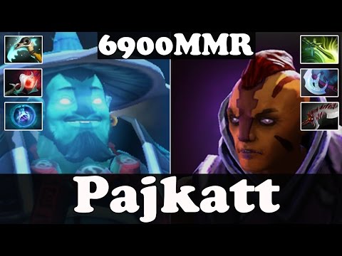 Dota 2 - Pajkatt 6900 MMR Plays Storm Spirit And Anti-Mage - Ranked Match Gameplay
