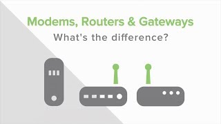 Modems Routers & Gateways: What