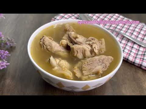 PEPPER SOUP RECIPE | HOW TO COOK AUTHENTIC DELTAN TURKEY PEPPER SOUP | @SpicyDeliciousGoodness