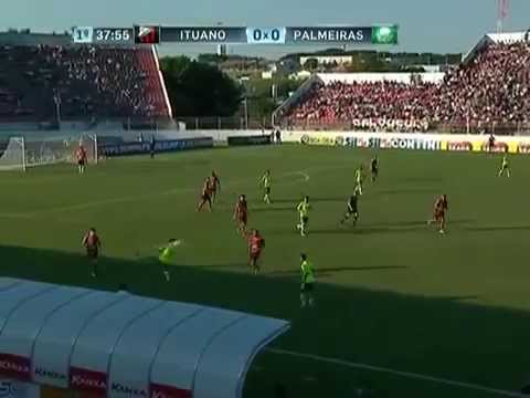 Ituano 2x1 Palmeiras - 19ª rodada - Campeonato Paulista 2013