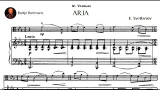 Evgeny Svetlanov - Aria for Viola and Piano (1975)