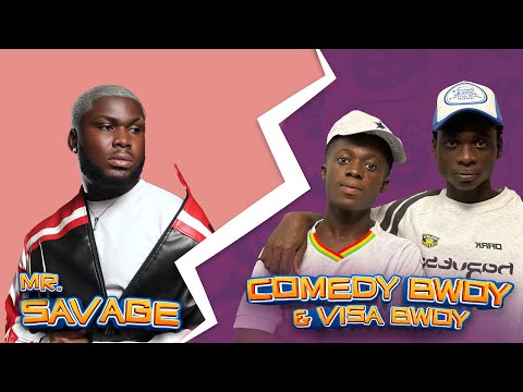 Comedy boy & Visa boy in the Savage Room