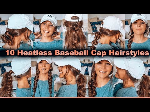 10 HEATLESS BASEBALL CAP HAIRSTYLES