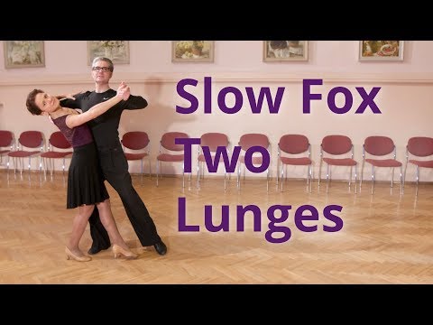 Slow Fox Dance Routine with Same Foot Lunge and Right Lunge