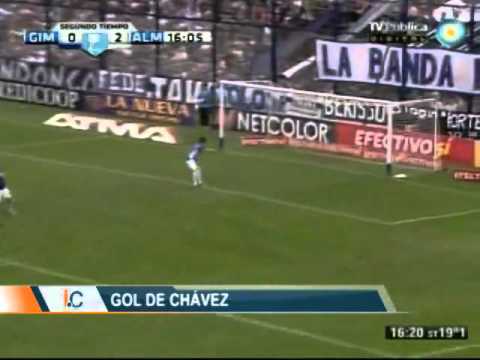 Golazo Cristian Chavez - Gimnasia 0-3 Alte.Brown.