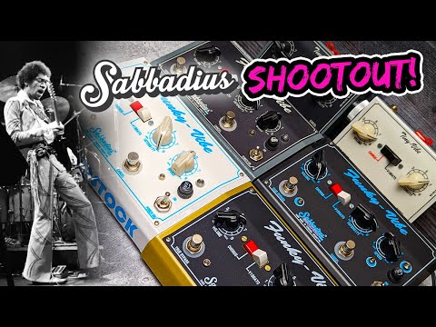 Uni-Vibe Shootout! Sabbadius Vibe Comparison | Jimi Hendrix Sound