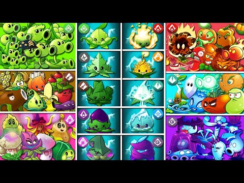 Tournament 8 Team Plants (PEA x BOMB x PULT x ICE x ELECTRIC x SHADOW) - Pvz 2 Battlez