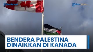 Pertama Kalinya Toronto Kibarkan Bendera Palestina Usai Kanada Akui Negara Palestina, Yahudi Protes