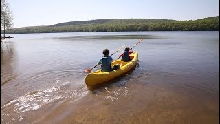 Stages sportifs sur le lac des Vieilles-Forges