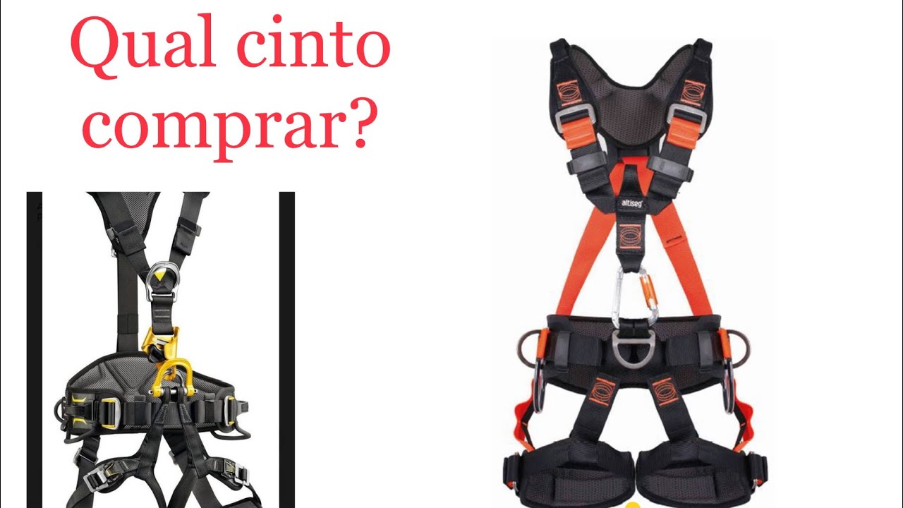 Saiba qual cinto comprar para sua atividade vertical.