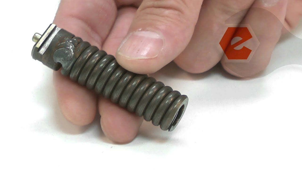 Replacing your Ridgid Drain Cleaner 3/8 Cable Repair Coupling
