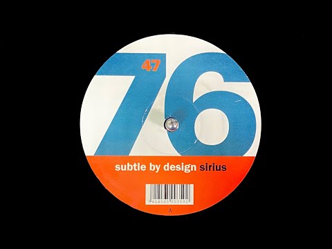 Subtle By Design - Sirius (DJ Tiësto Remix) (1999)