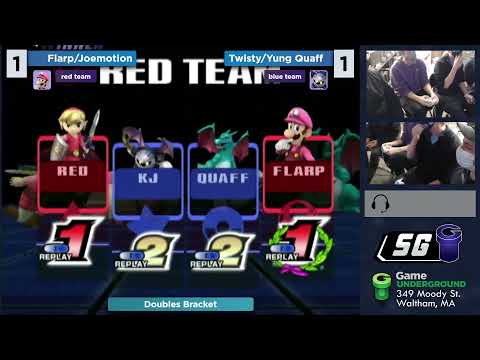 The First Joel Doubles WS - Joemotion/Flarp (R) vs Twisty/Quaff (B)