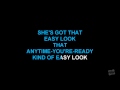 Easy Look in the style of Charlie Rich karaoke video